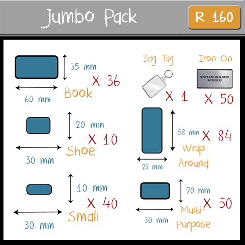 Let's Label It - Jumbo Pack